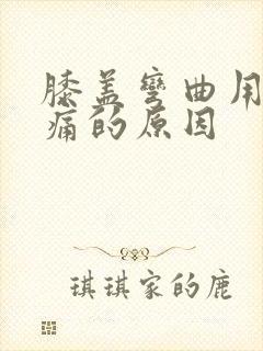 膝盖弯曲用力疼痛的原因