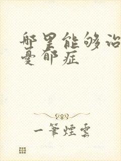 哪里能够治疗好忧郁症