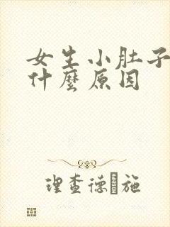 女生小肚子疼是什么原因封面