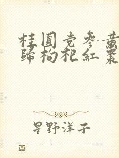 桂圆党参黄芪当归枸杞红枣煮水喝有什么用
