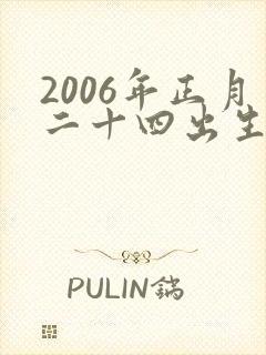 2006年正月二十四出生的命运