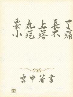 睾丸上长了一个小疙瘩不痛不痒封面