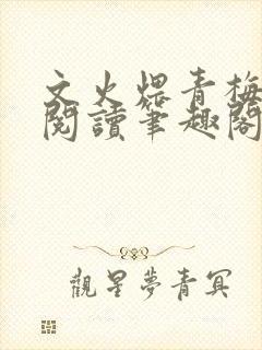 文火煨青梅免费阅读笔趣阁封面