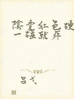 阴囊红色硬疙瘩一碰就疼