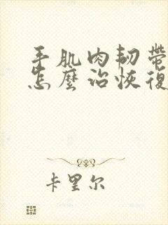 手肌肉韧带拉伤怎么治恢复快封面