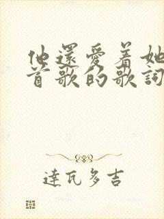 他还爱着她是哪首歌的歌词封面