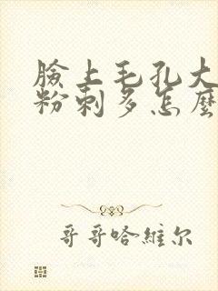 脸上毛孔大闭口粉刺多怎么办
