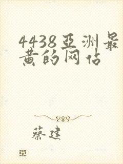 4438亚洲最黄的网站