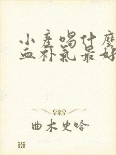 小产喝什么汤补血补气最好