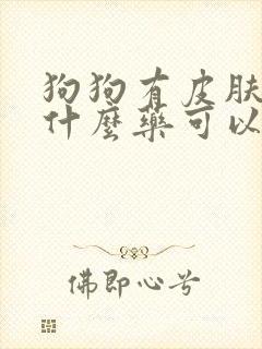 狗狗有皮肤病用什么药可以治疗好吗封面