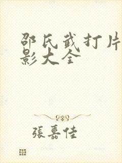 邵氏武打片老电影大全