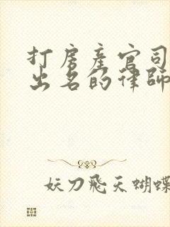 打房产官司比较出名的律师事务所封面