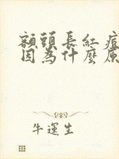 额头长红痘痘是因为什么原因引起的封面