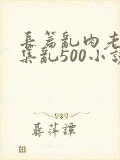 长篇乱肉老师合集乱500小说封面