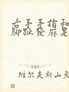 右手手指和右脚脚趾发麻是什么原因