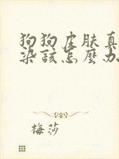 狗狗皮肤真菌感染该怎么办皮肤病
