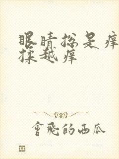 眼睛总是痒痒越揉越痒