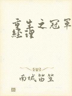 重生之冠军篮球经理封面