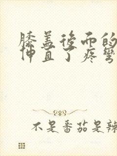 膝盖后面的窝腿伸直了疼弯曲就不疼是怎么办