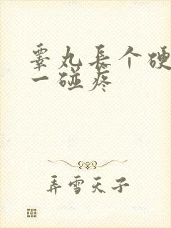 睾丸长个硬疙瘩一碰疼
