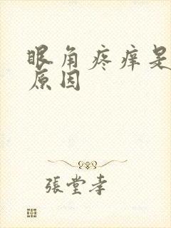 眼角疼痒是什么原因封面