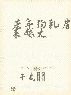 老年狗乳房瘤越来越大封面