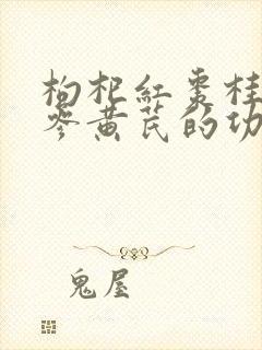 枸杞红枣桂圆党参黄芪的功效