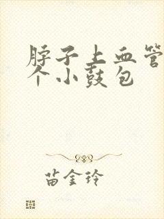 脖子上血管上有个小鼓包