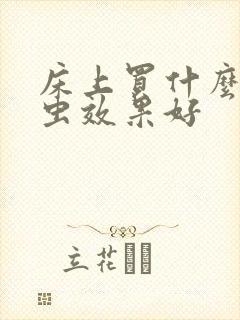床上买什么除螨虫效果好封面