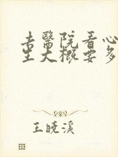 去医院看心理医生大概要多少钱