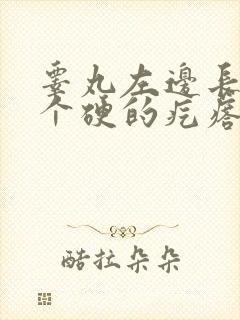 睾丸左边长了一个硬的疙瘩