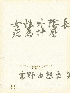 女性外阴长了个疣为什么