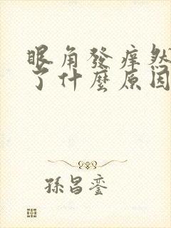 眼角发痒然后肿了什么原因