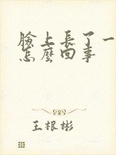 脸上长了一块癣怎么回事