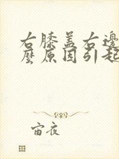 右膝盖右边疼什么原因引起的