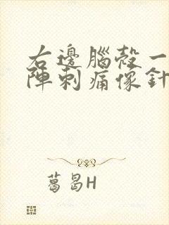 右边脑壳一阵一阵刺痛像针扎一样的疼