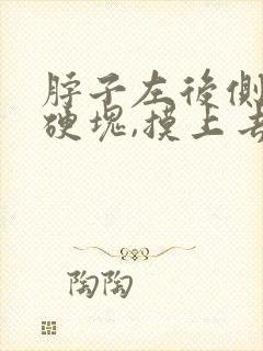 脖子左后侧有个硬块,摸上去有点疼