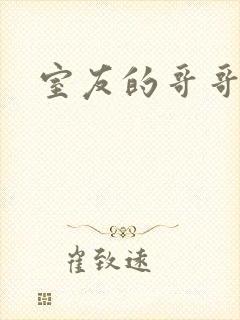 室友的哥哥封面
