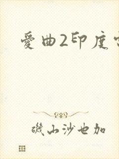 爱曲2印度电影