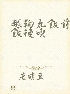 越鞠丸饭前还是饭后吃