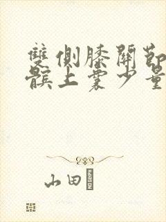 双侧膝关节腔及髌上囊少量积液