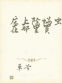 床上除螨虫的药在哪里买