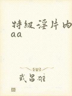 特级淫片内射aaa