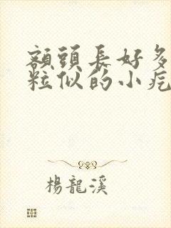 额头长好多小米粒似的小疙瘩
