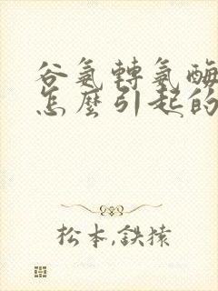 谷氨转氨酶高是怎么引起的