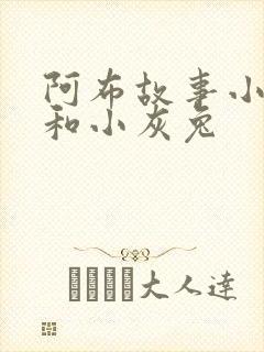 阿布故事小白兔和小灰兔封面
