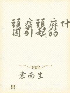 头痛头麻什么原因引起的