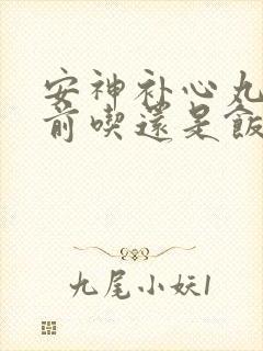 安神补心丸是饭前吃还是饭后吃