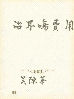 治耳鸣费用多少