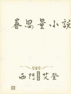 眷思量小说